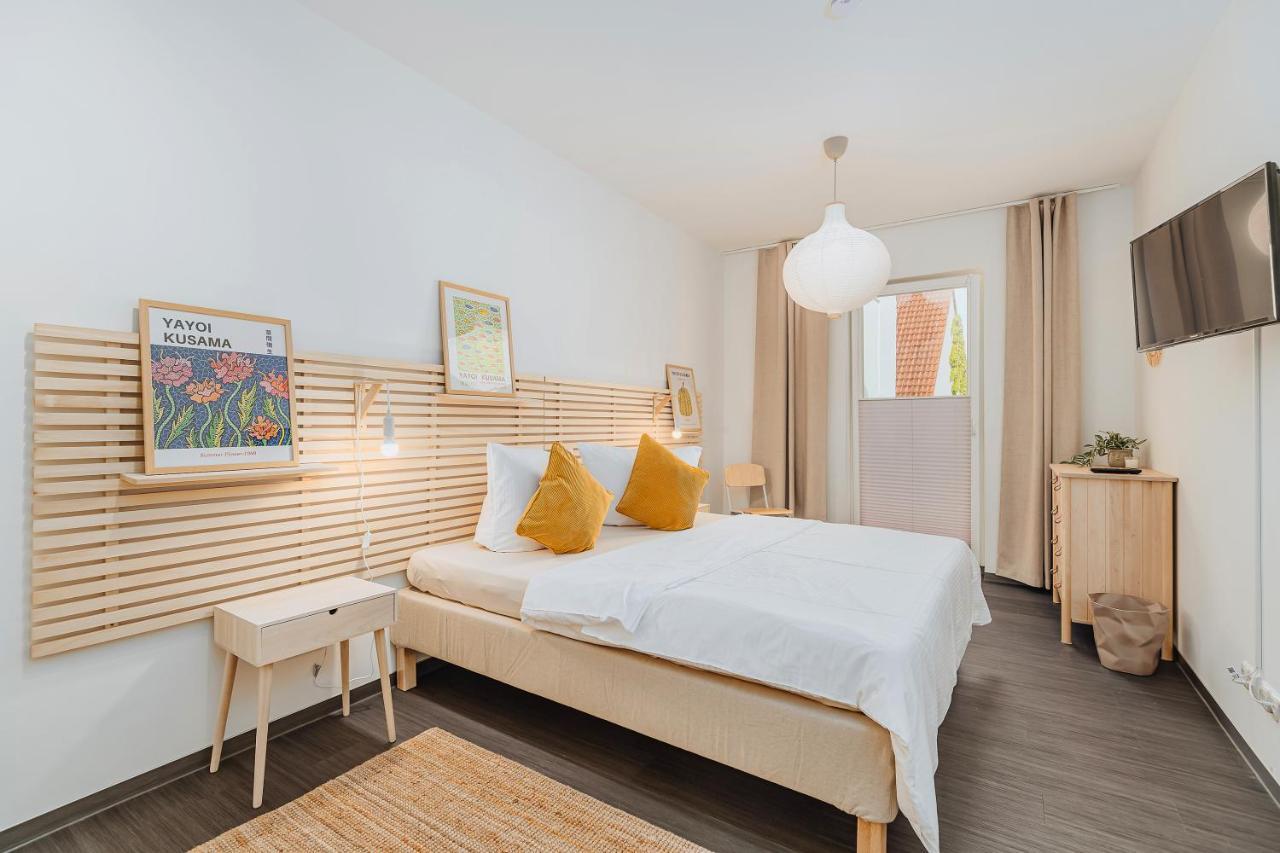רוסטוק Altstadtbude 27 - Modernes Apartment In Historischer Altstadt מראה חיצוני תמונה