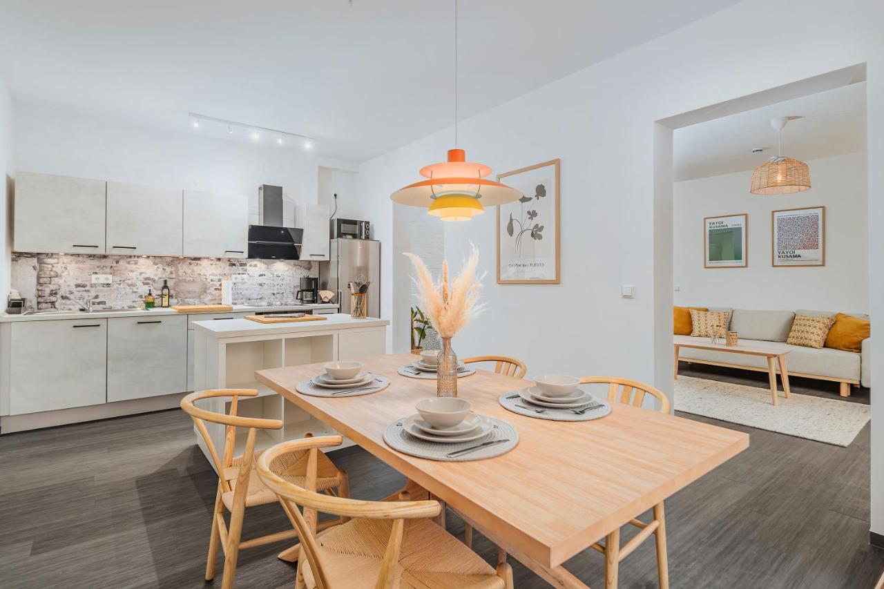 רוסטוק Altstadtbude 27 - Modernes Apartment In Historischer Altstadt מראה חיצוני תמונה