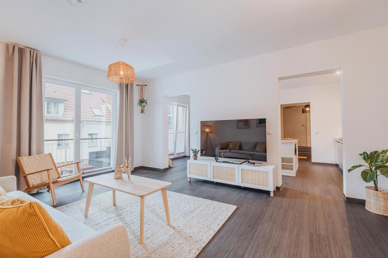 רוסטוק Altstadtbude 27 - Modernes Apartment In Historischer Altstadt מראה חיצוני תמונה