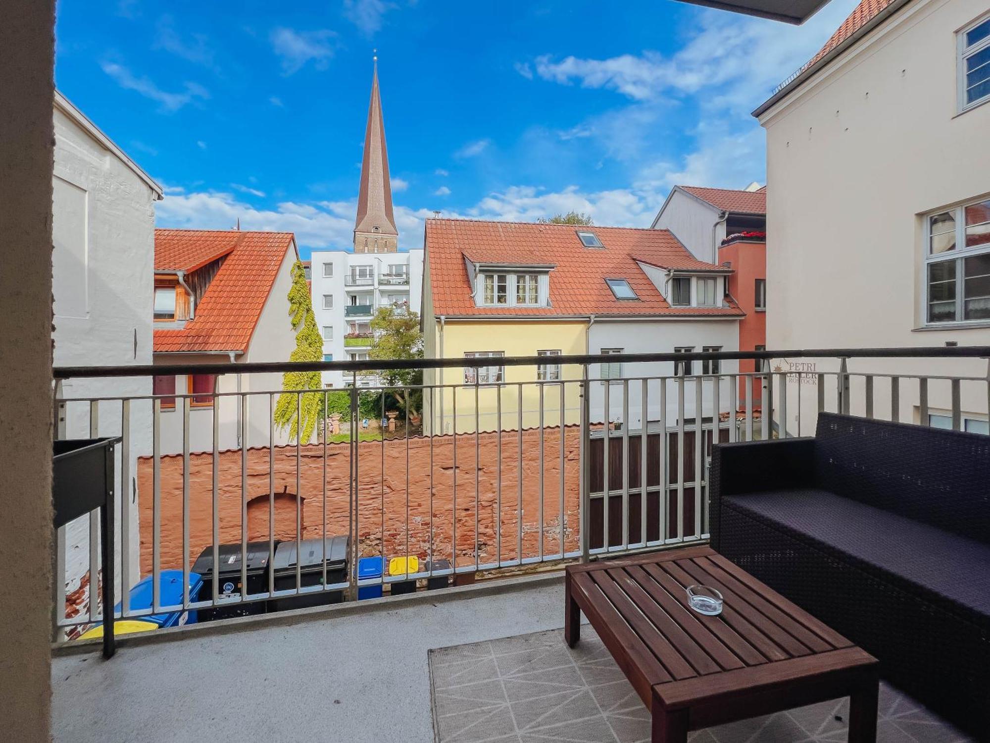 רוסטוק Altstadtbude 27 - Modernes Apartment In Historischer Altstadt מראה חיצוני תמונה